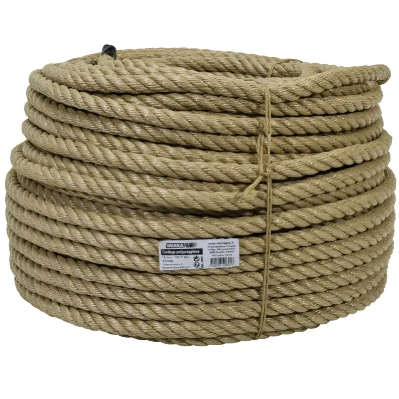 Corde polypropylène WERKA PRO (Ø18mm x 100m)