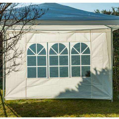 Côté de tente fenêtre blanc 2.9 x1.9m