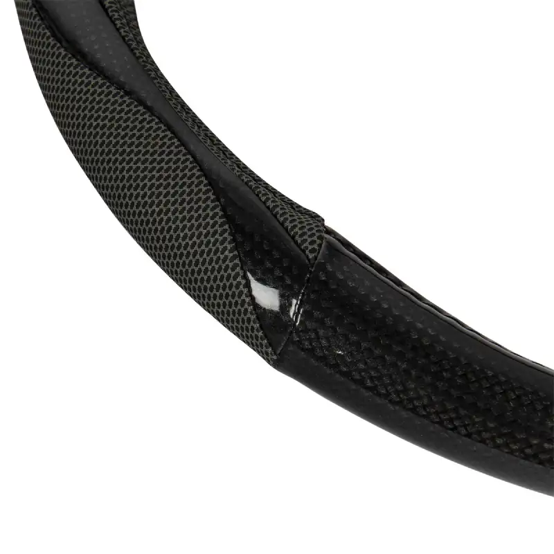 Couvre volant aspect carbone