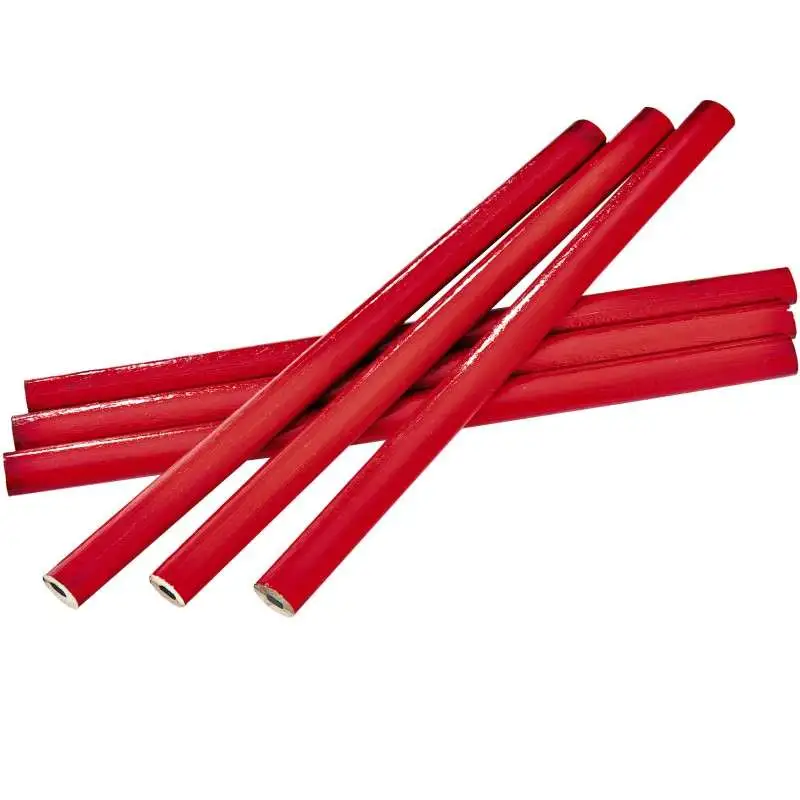 Crayons menuisiers 6 pièces long.18CM