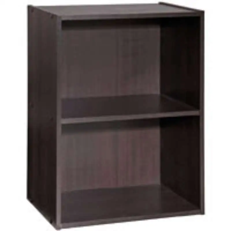 Cube de rangement Wengé 2 niches