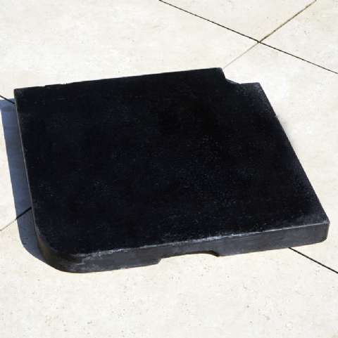 Dalle pour parasol déporté 22kg - Ozalide - 20,79€ Dalle pour parasol déporté 22kg