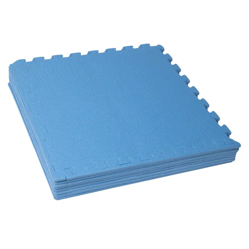 Dalle pour piscine bleu (50x50cm) 1cm épaisseur 8 pièces WERKA PRO