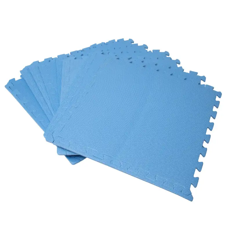 Dalle pour piscine bleu (50x50cm) 1cm épaisseur 8 pièces WERKA PRO