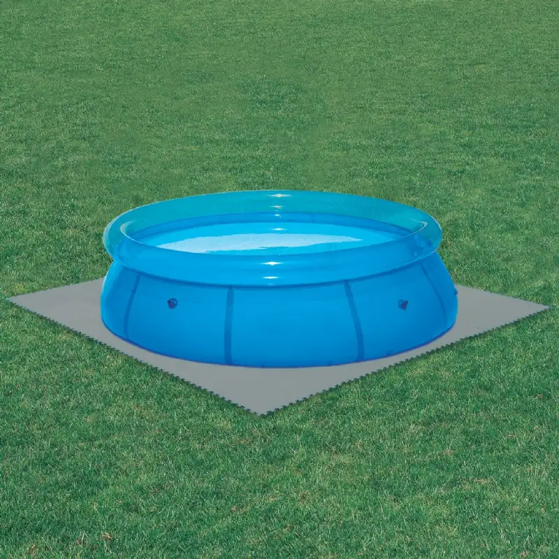 Dalle pour piscine grise (50x50cm) 3mm épaisseur 9 pièces WERKA PRO