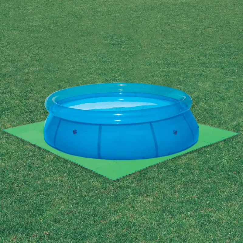 Lot de 9 dalles de sol pour piscine (50x50cm) WERKA PRO
