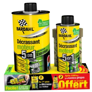 Décrassant moteur 5 en 1 Essence BARDAHL