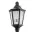 Demi-applique 3 faces noire 60w