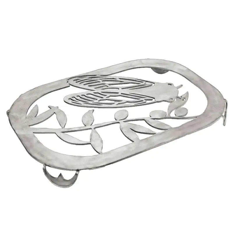 Dessous de plat en inox la Cigale