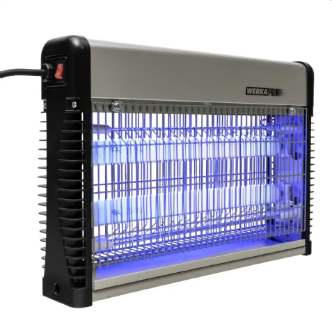 Destructeur d'insectes en  aluminium WERKA PRO