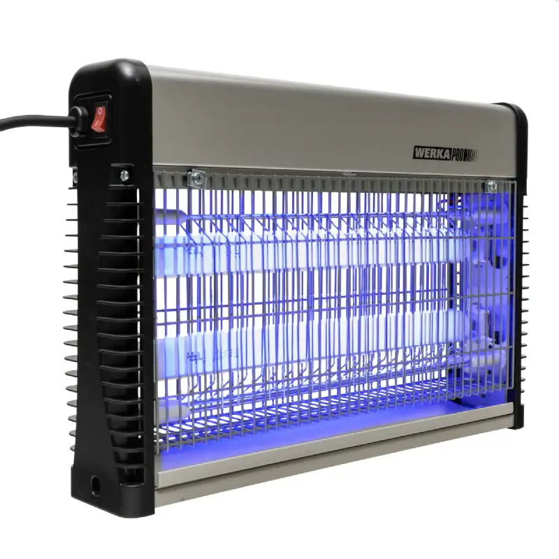 Destructeur d'insectes en  aluminium WERKA PRO