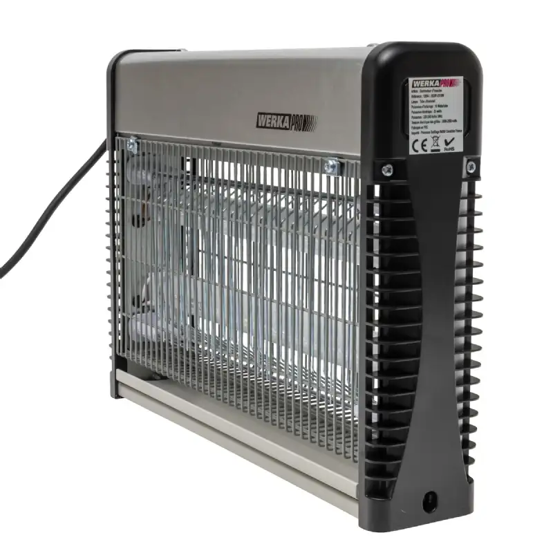 Destructeur d'insectes en  aluminium WERKA PRO
