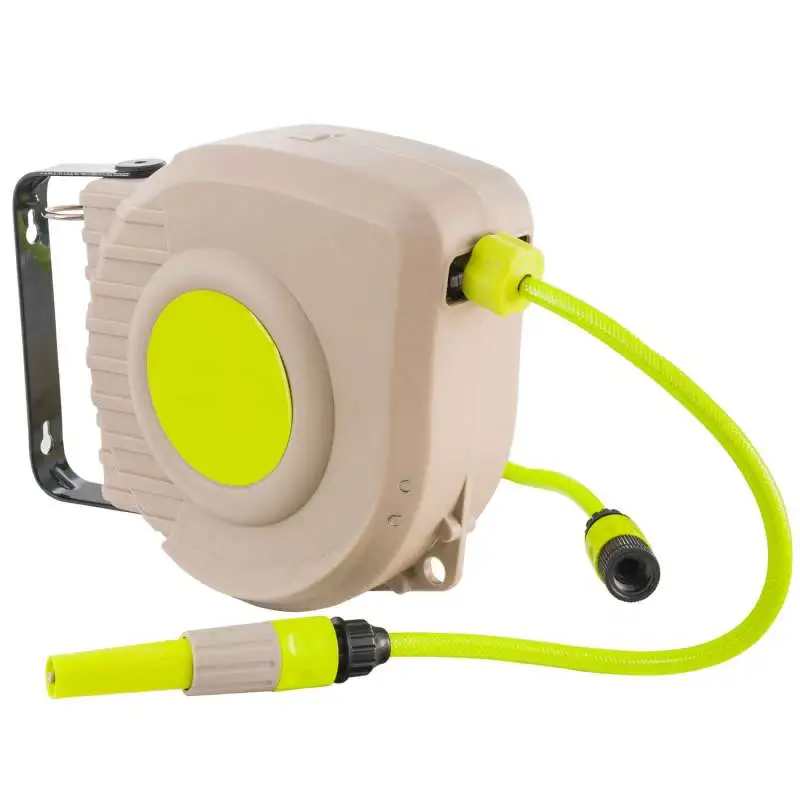 Dévidoir 9m automatique de jardin