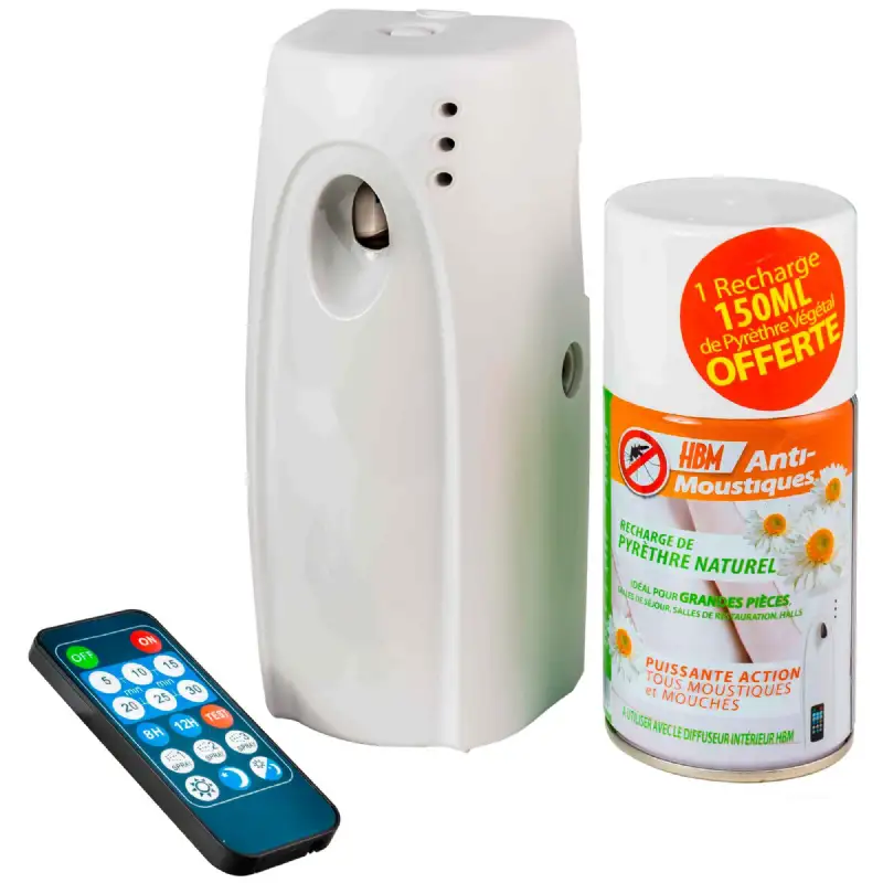 Diffuseur intérieur anti-moustiques + recharge