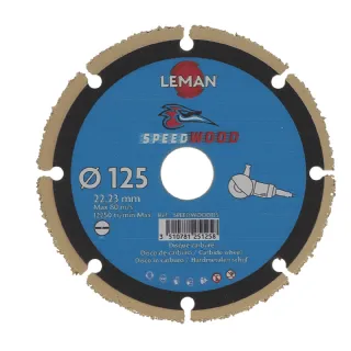 Disque diamètre 125mm carbure Speedwood