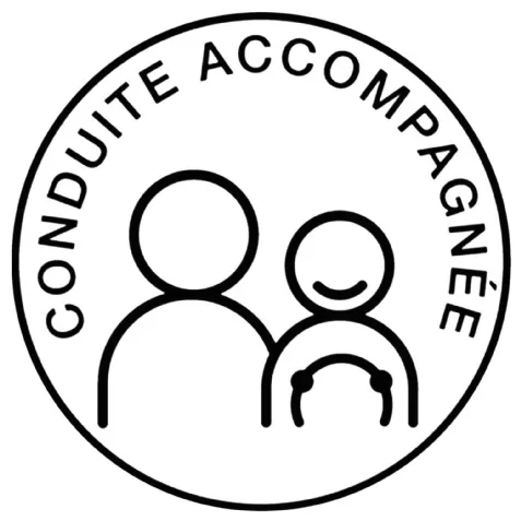 Disque Magnétique Conduite Accompagnée Peraline