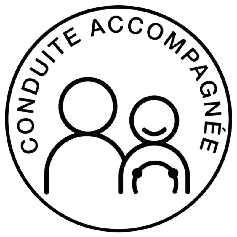 Disque Magnétique Conduite Accompagnée Peraline