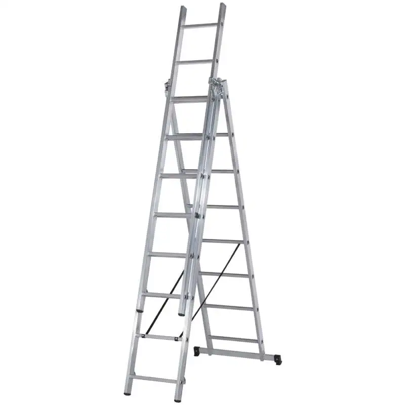 Échelle 3 plans 2.30 x 5.10m aluminium