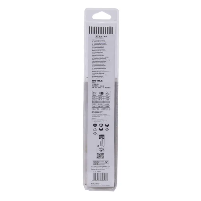 Électrode 2,5 x 300mm Stanley (11 pcs)