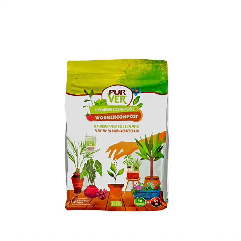 Engrais fertilisant lombricompost Pur Ver
