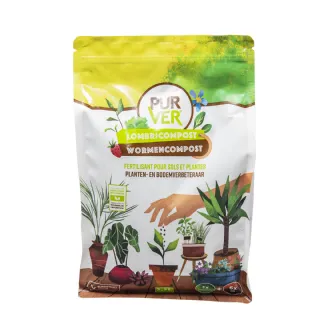 Engrais fertilisant lombricompost Pur Ver