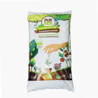 Engrais fertilisant lombricompost Pur Ver