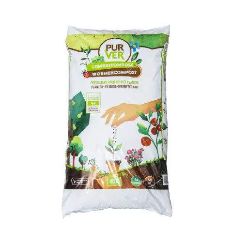 Engrais fertilisant lombricompost Pur Ver