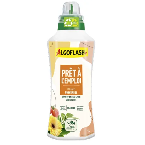 Engrais Universel Prêt à l'emploi ALGOFLASH 1L