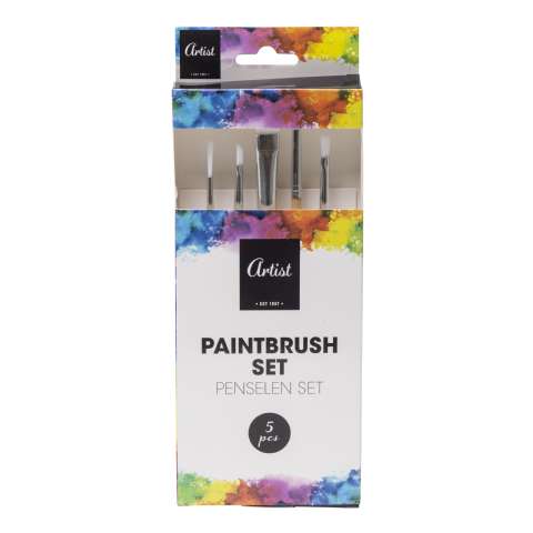 Ensemble de dessin 5 pinceaux - Provence Outillage - 2,27€ Ensemble de dessin 5 pinceaux