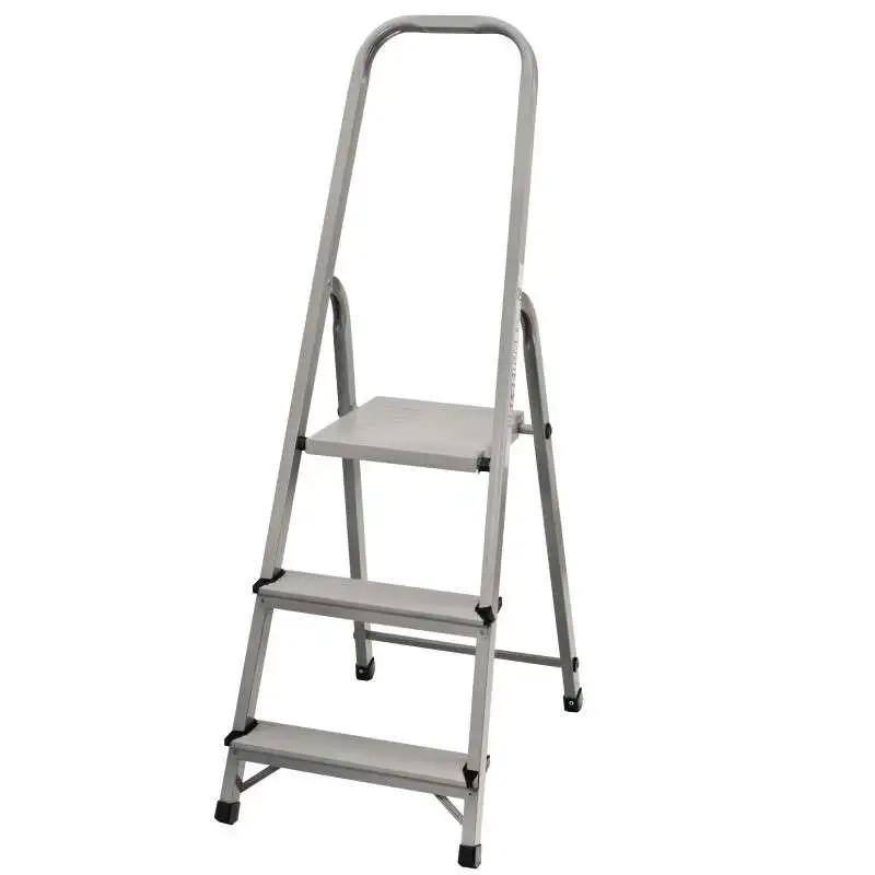 Escabeau pliable en acier 3 marches