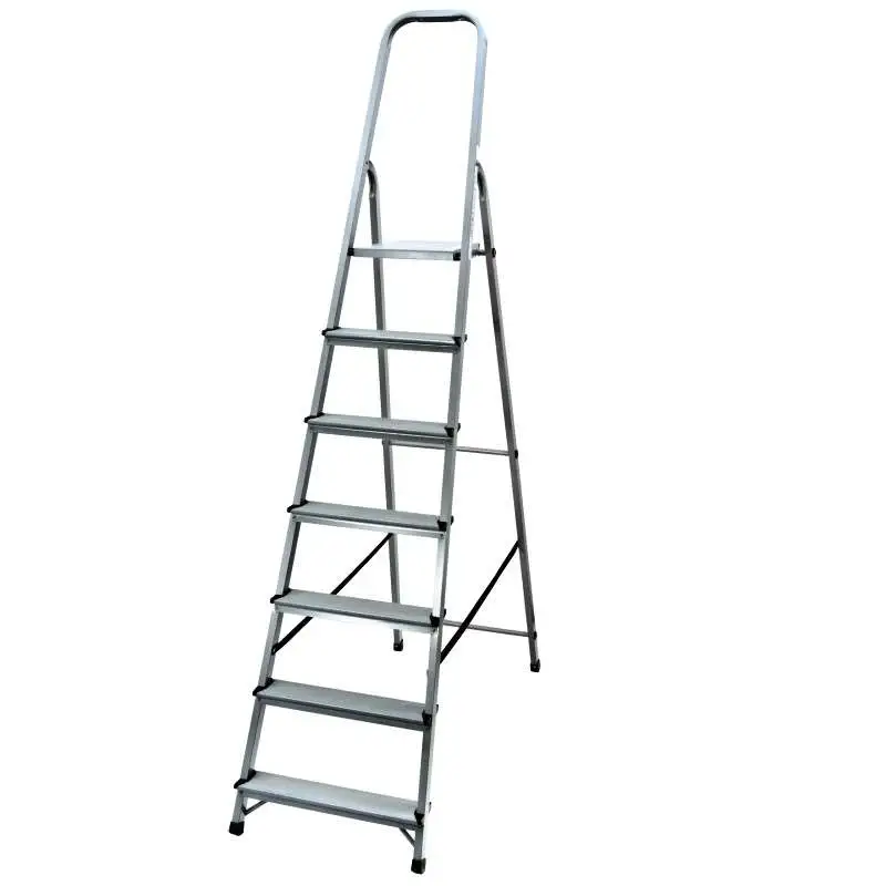 Escabeau pliable en acier 7 marches