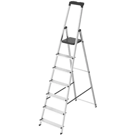 Escabeau aluminium 7 marches WERKA PRO