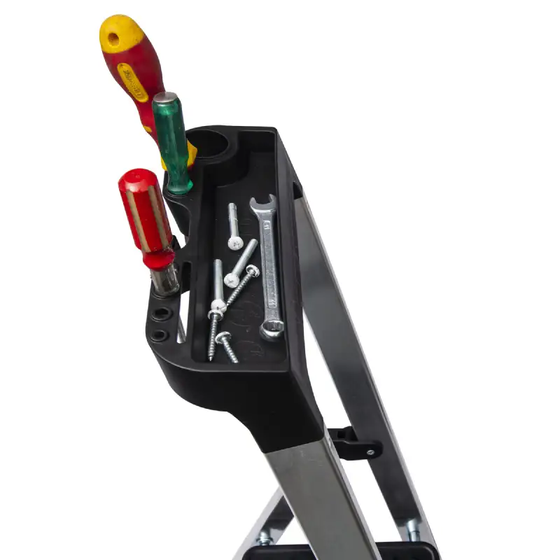 Escabeau aluminium 3 marches WERKA PRO