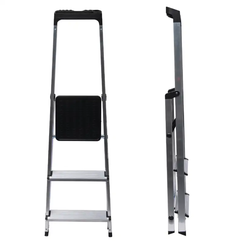 Escabeau aluminium 3 marches WERKA PRO