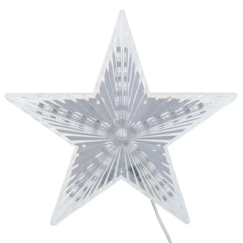 Grande étoile cimier pour pointe de sapin (intérieur) 