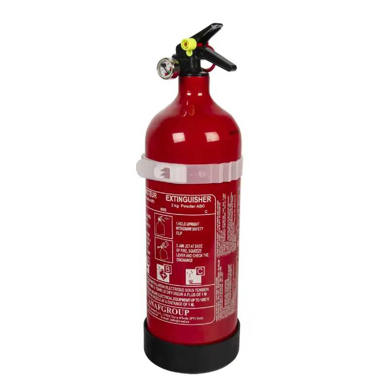 Extincteur avec manomètre 2kg EN3