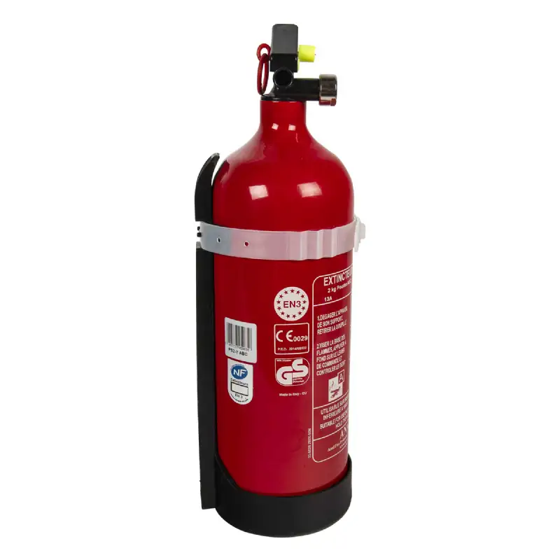 Extincteur avec manomètre 2kg EN3
