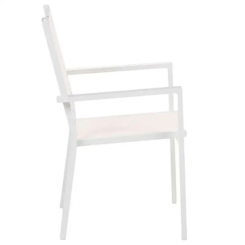 Fauteuil de jardin canaries blanc