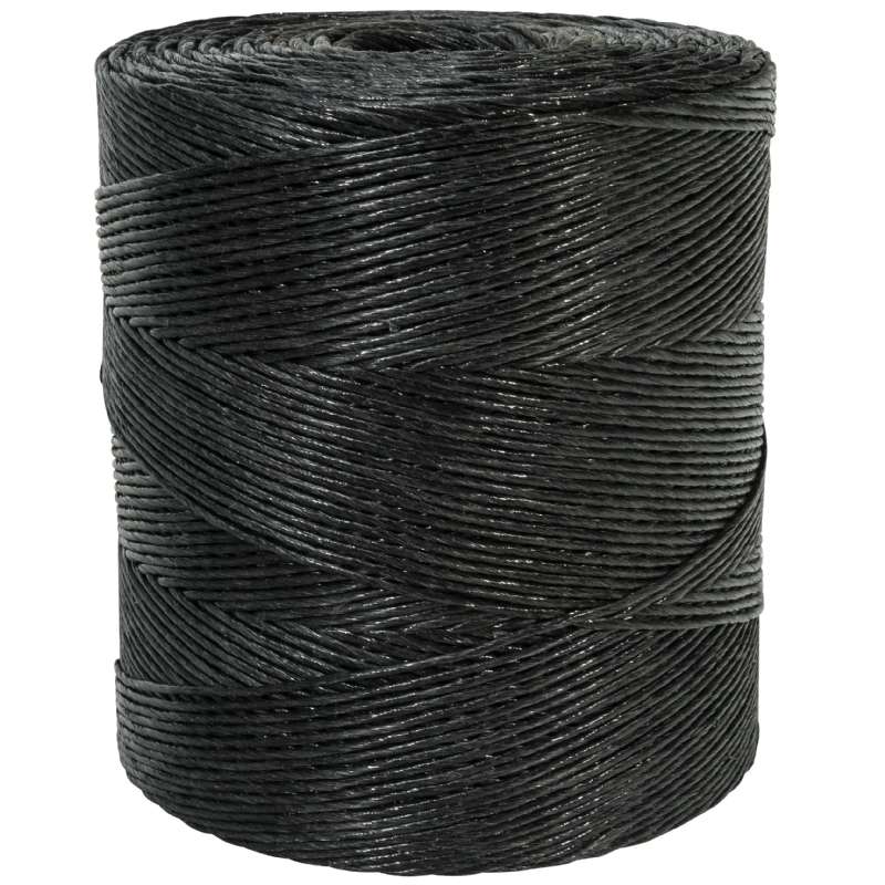 Ficelle agricole noire (bobine 1500m) Ø1,3mm Werkapro