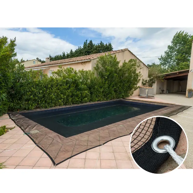 Filet de protection piscine 100g/m² WERKA PRO