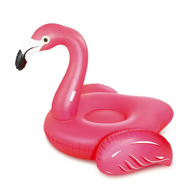 Flamant rose gonflable XXL