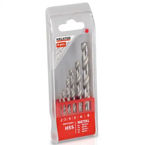 Set De 6 Forets Métaux HSS Performance Makita - Neuf En Boîte, Référence P-23743