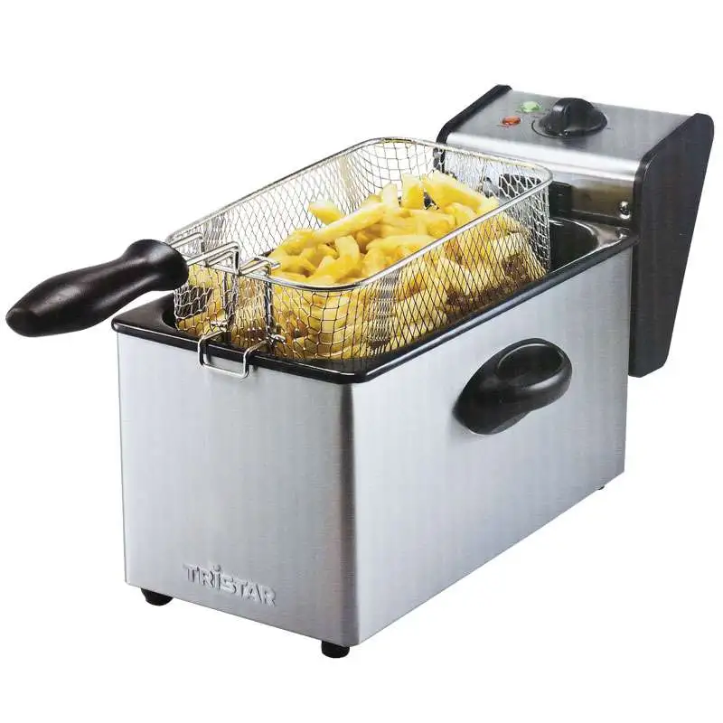 Friteuse électrique inox 3 litres
