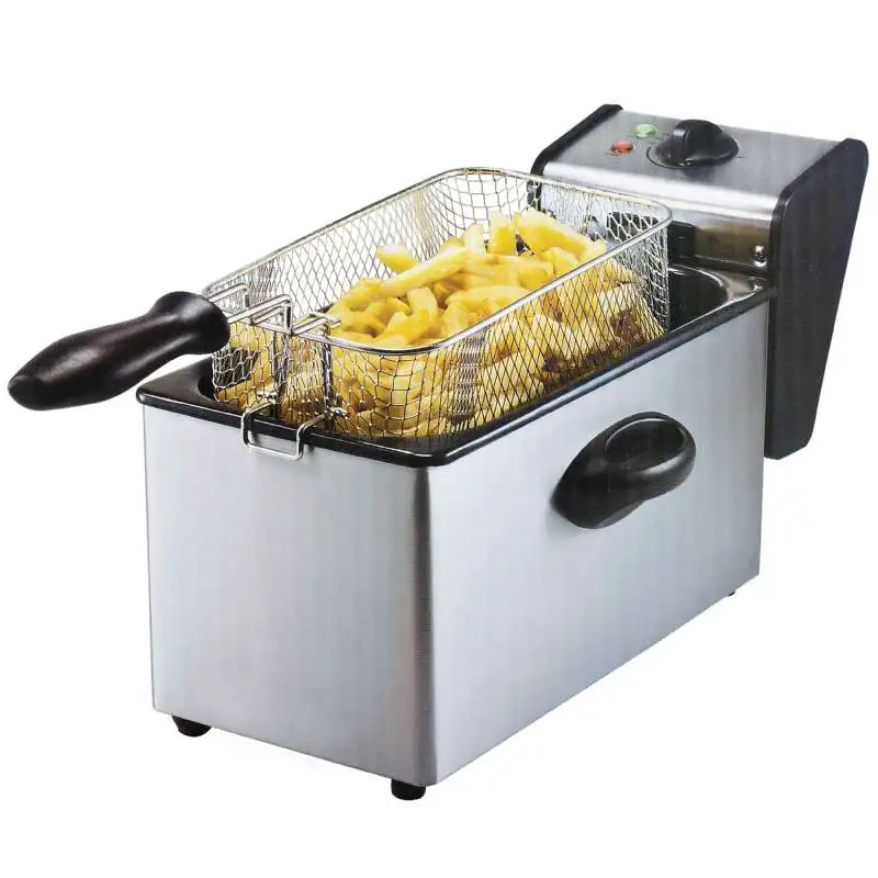 Friteuse électrique inox 3l 2000w