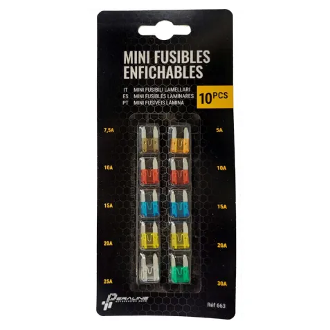 Mini Fusibles Enfichables Peraline - 10 pcs