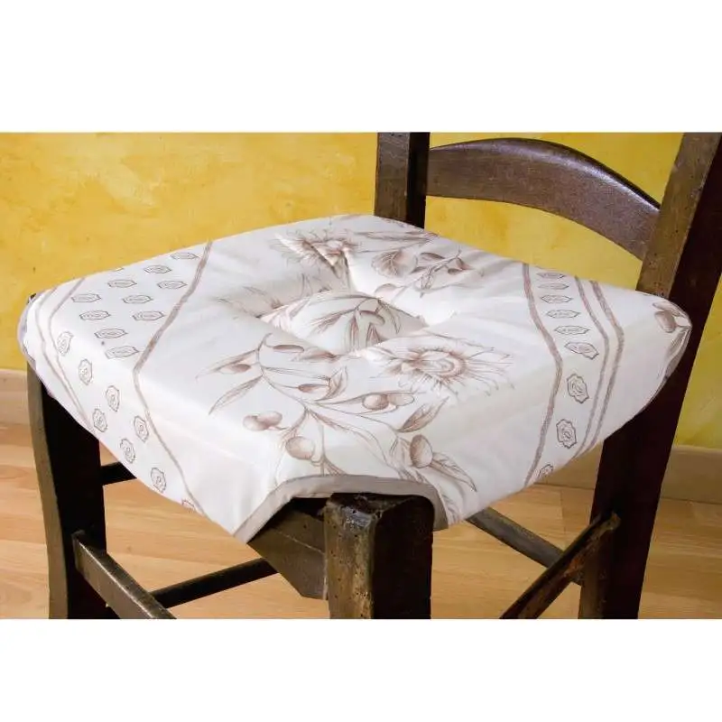 Galette de chaise motif Provence