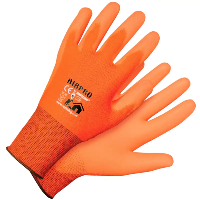 Gants travaux de précision orange T : 9