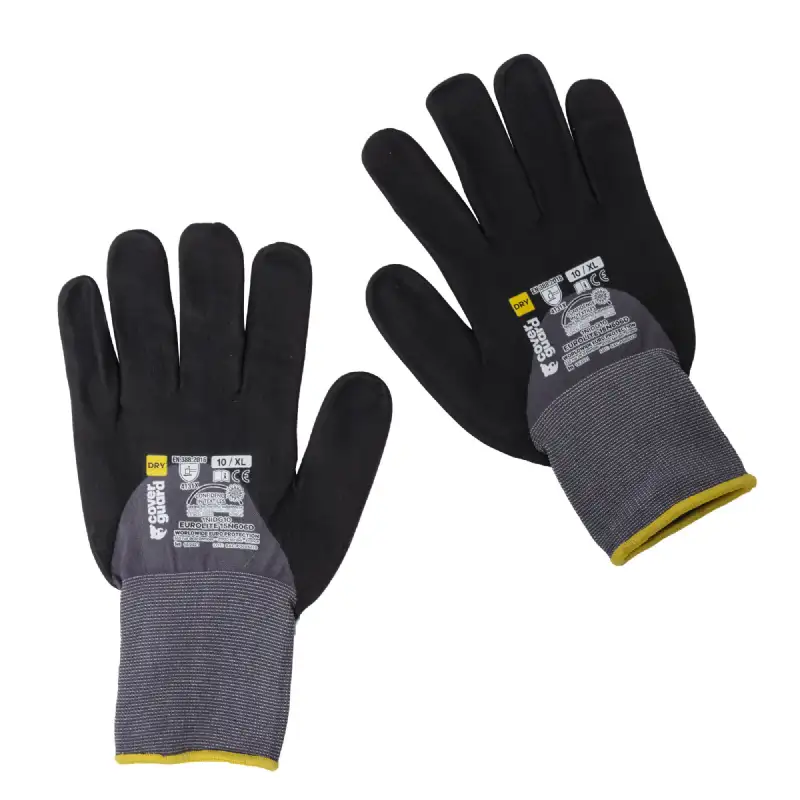 Gants de manutention noir