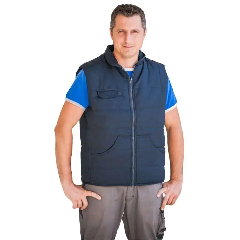 Gilet matelassé Bodywarmer bleu