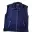 Gilet polaire bleu uni